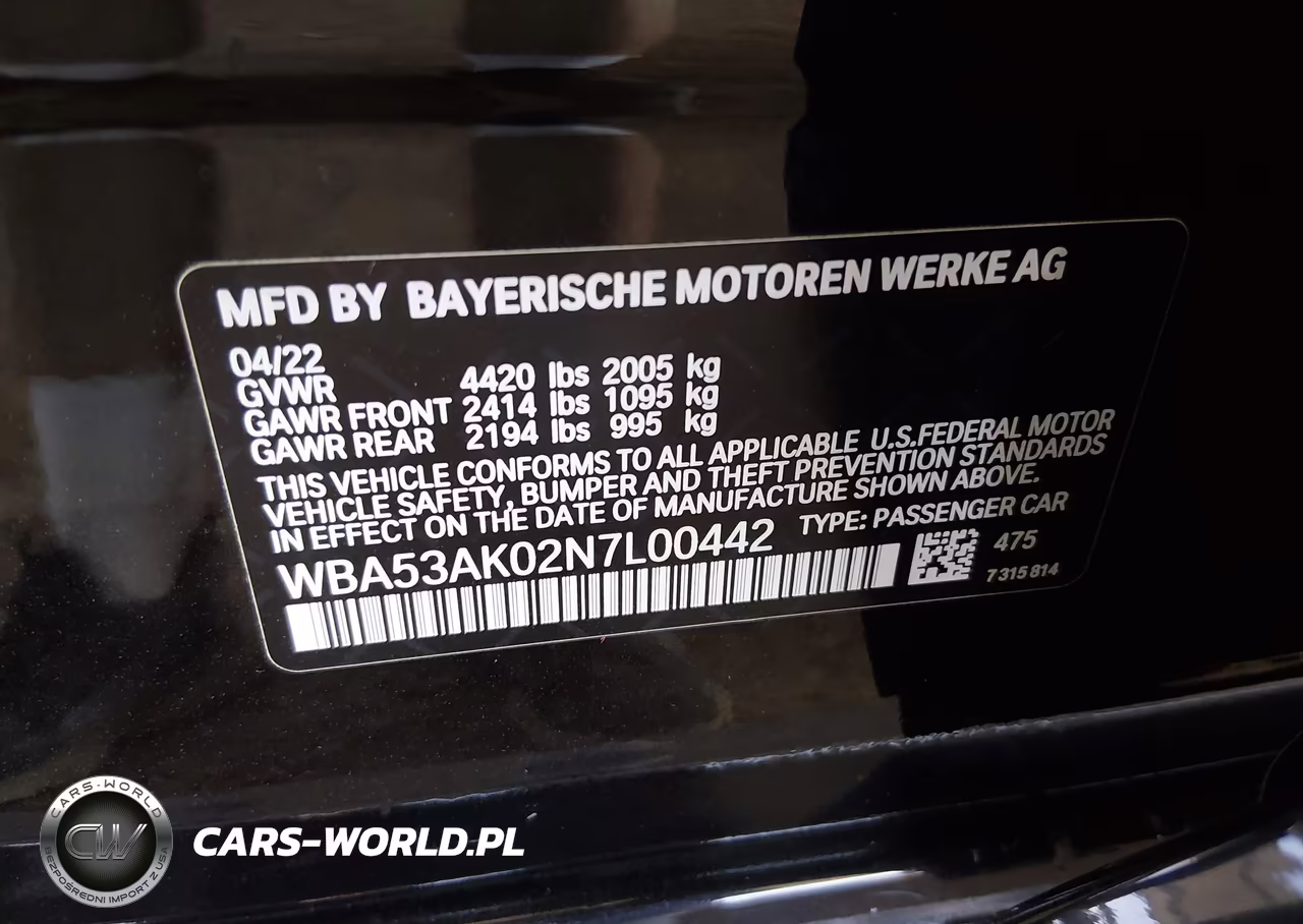 2022 BMW 228 Gran Coupe I Sdrive VIN:WBA53AK02N7L00442 - 9