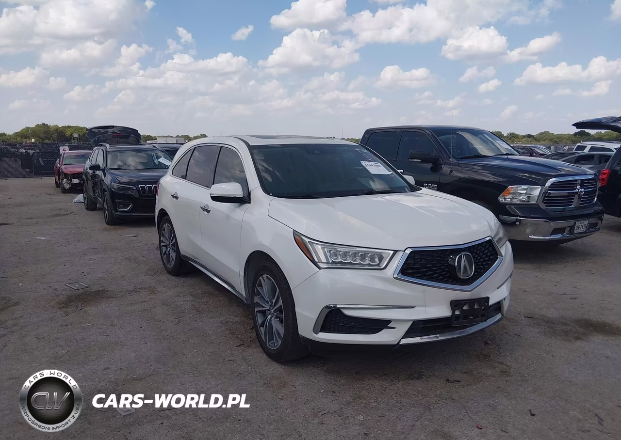 2017 Acura Mdx Technology Package VIN:5FRYD3H57HB004518 - 1