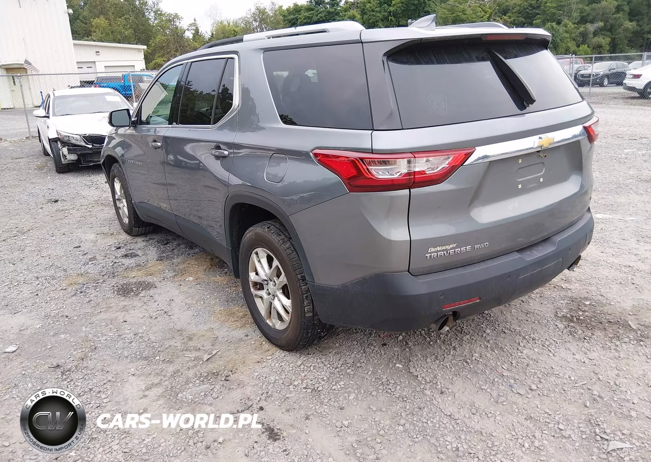 2018 Chevrolet Traverse Lt Cloth VIN:1GNEVGKW9JJ159362 - 3