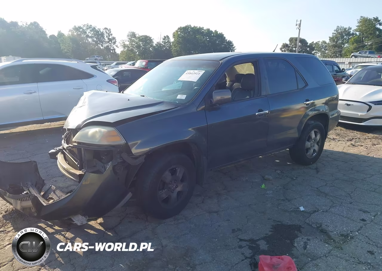 2004 Acura Mdx VIN:2HNYD18294H556533 - 2