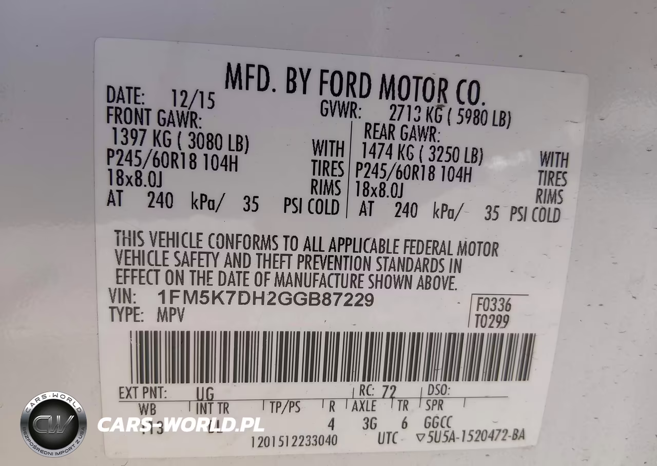 2016 Ford Explorer Xlt VIN:1FM5K7DH2GGB87229 - 9