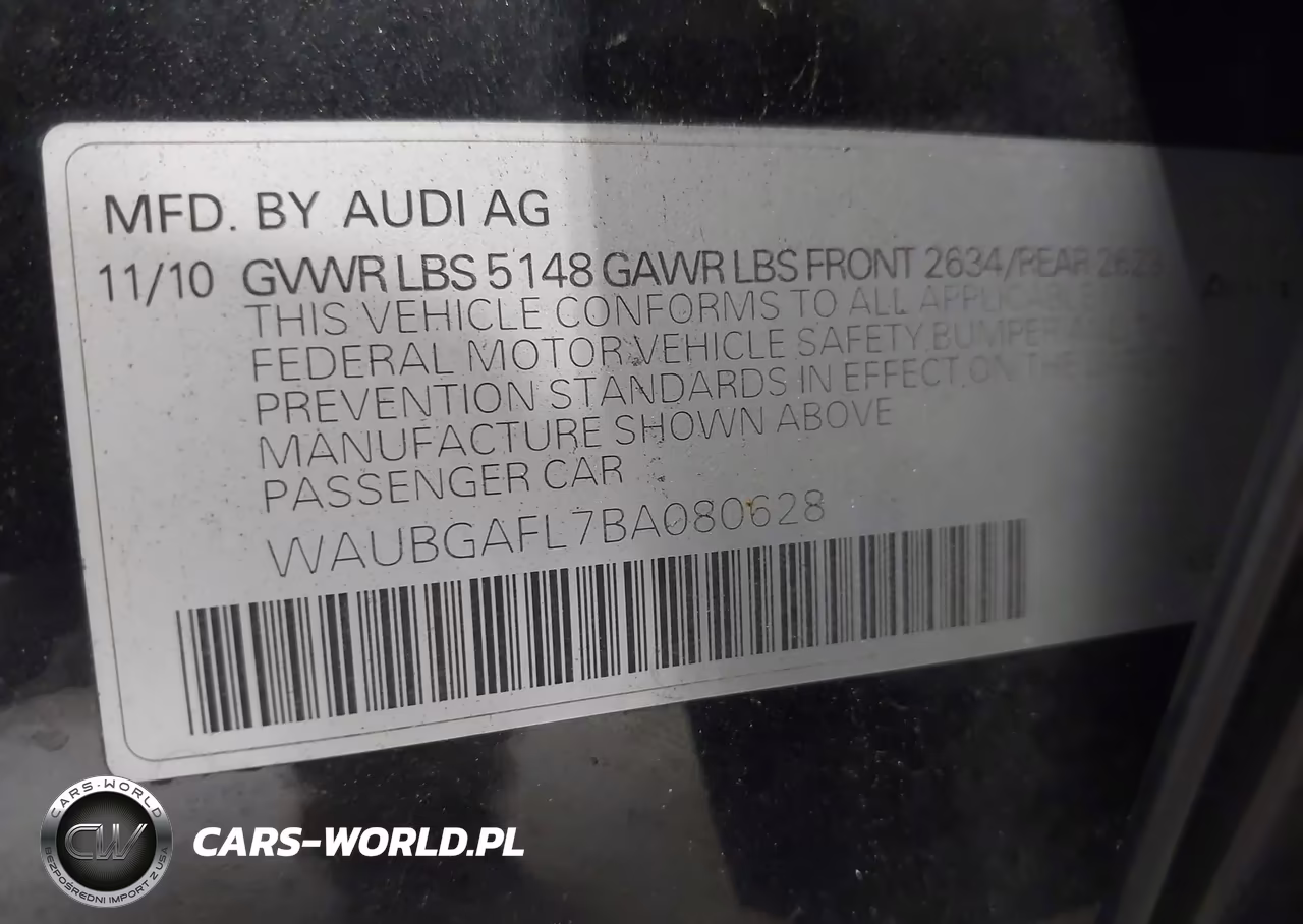 2011 Audi S4 3.0 Premium Plus VIN:WAUBGAFL7BA080628 - 9