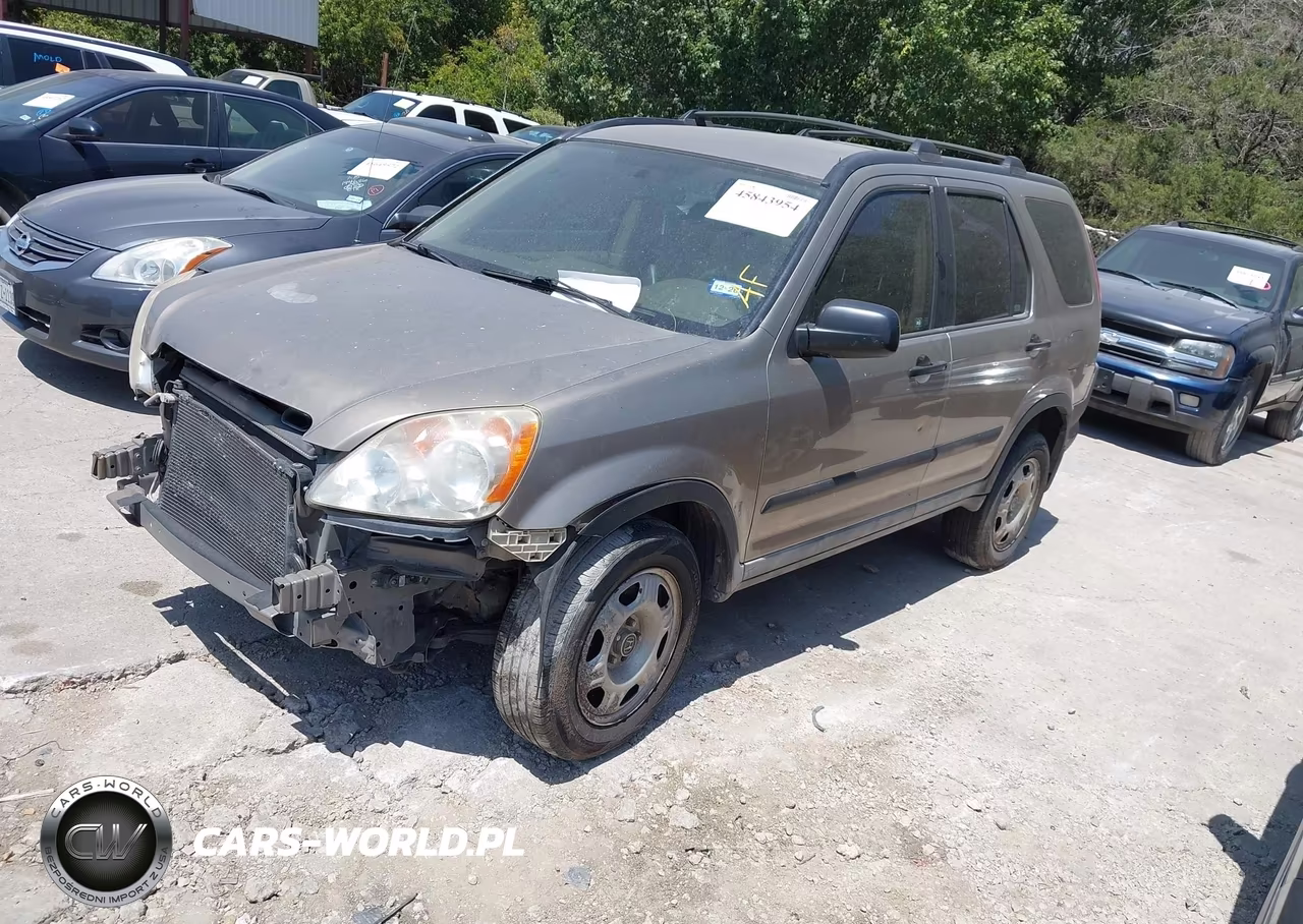 2005 Honda Cr-V Lx VIN:JHLRD68525C016000 - 2