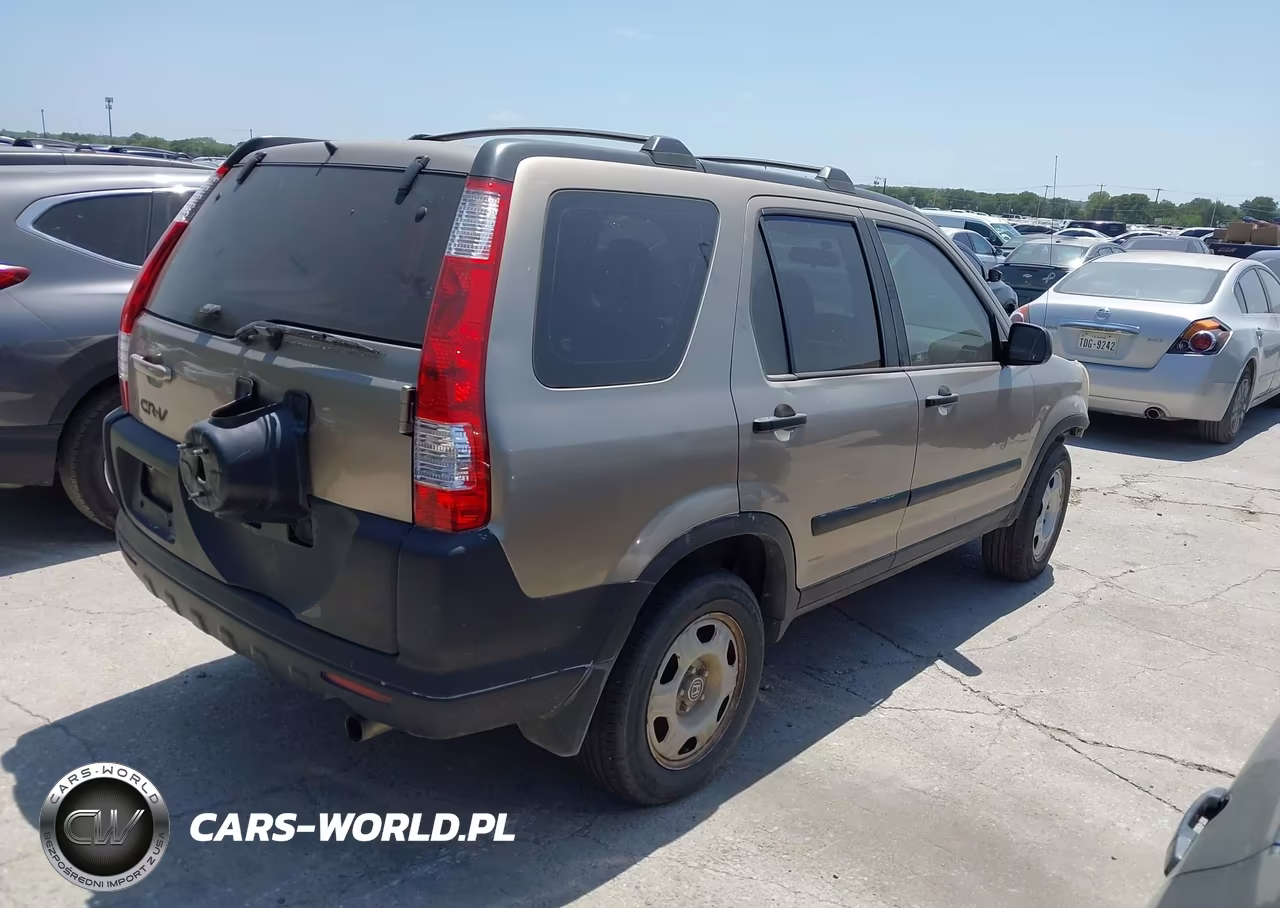 2005 Honda Cr-V Lx VIN:JHLRD68525C016000 - 4