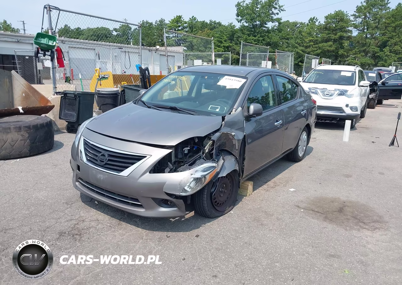2014 Nissan Versa 1.6 Sv VIN:3N1CN7AP3EK447881 - 2