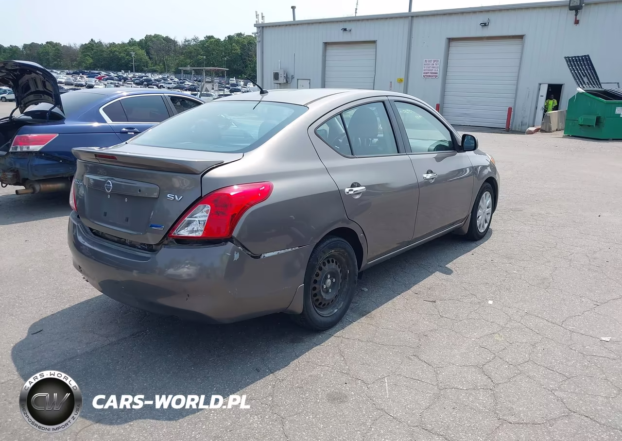 2014 Nissan Versa 1.6 Sv VIN:3N1CN7AP3EK447881 - 4