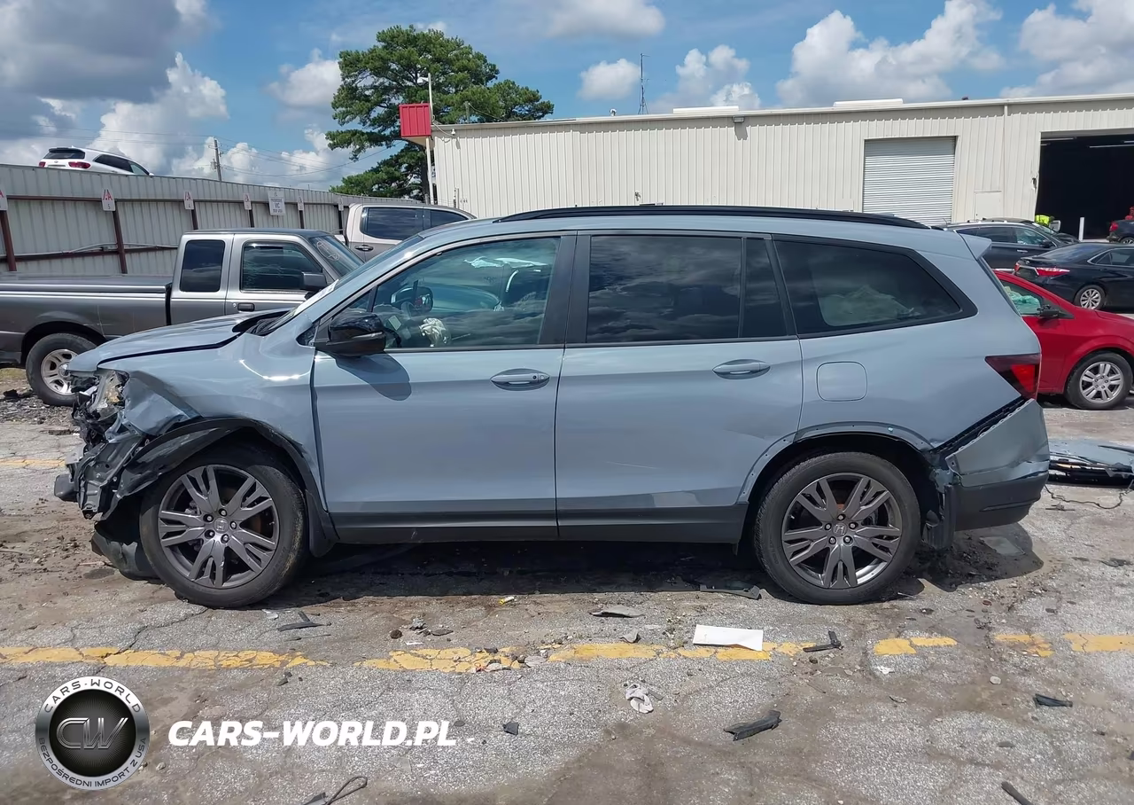 2022 Honda Pilot 2Wd Sport VIN:5FNYF5H36NB016242 - 14