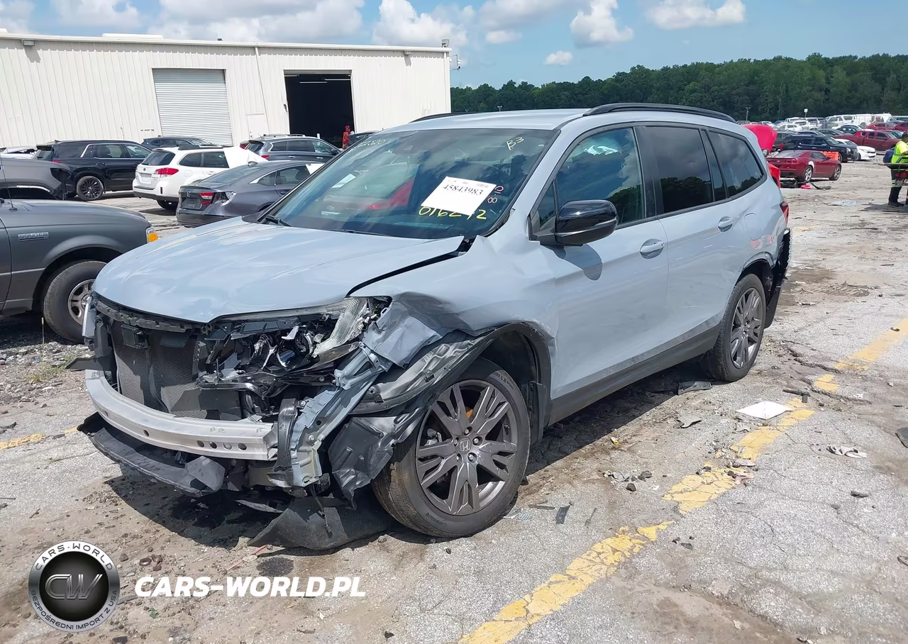 2022 Honda Pilot 2Wd Sport VIN:5FNYF5H36NB016242 - 6