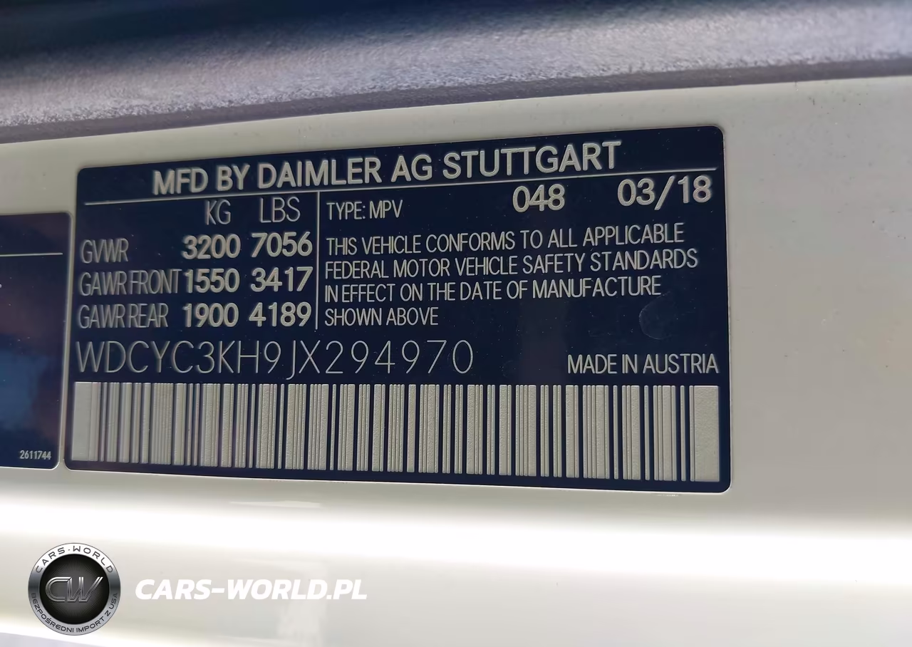 2018 Mercedes-Benz G 550 4Matic VIN:WDCYC3KH9JX294970 - 9