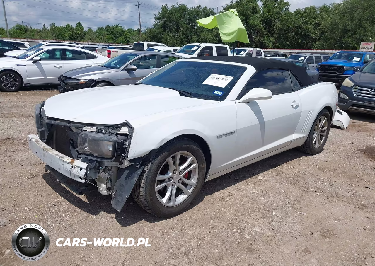 2013 Chevrolet Camaro 1Lt VIN:2G1FB3D38D9111328 - 2