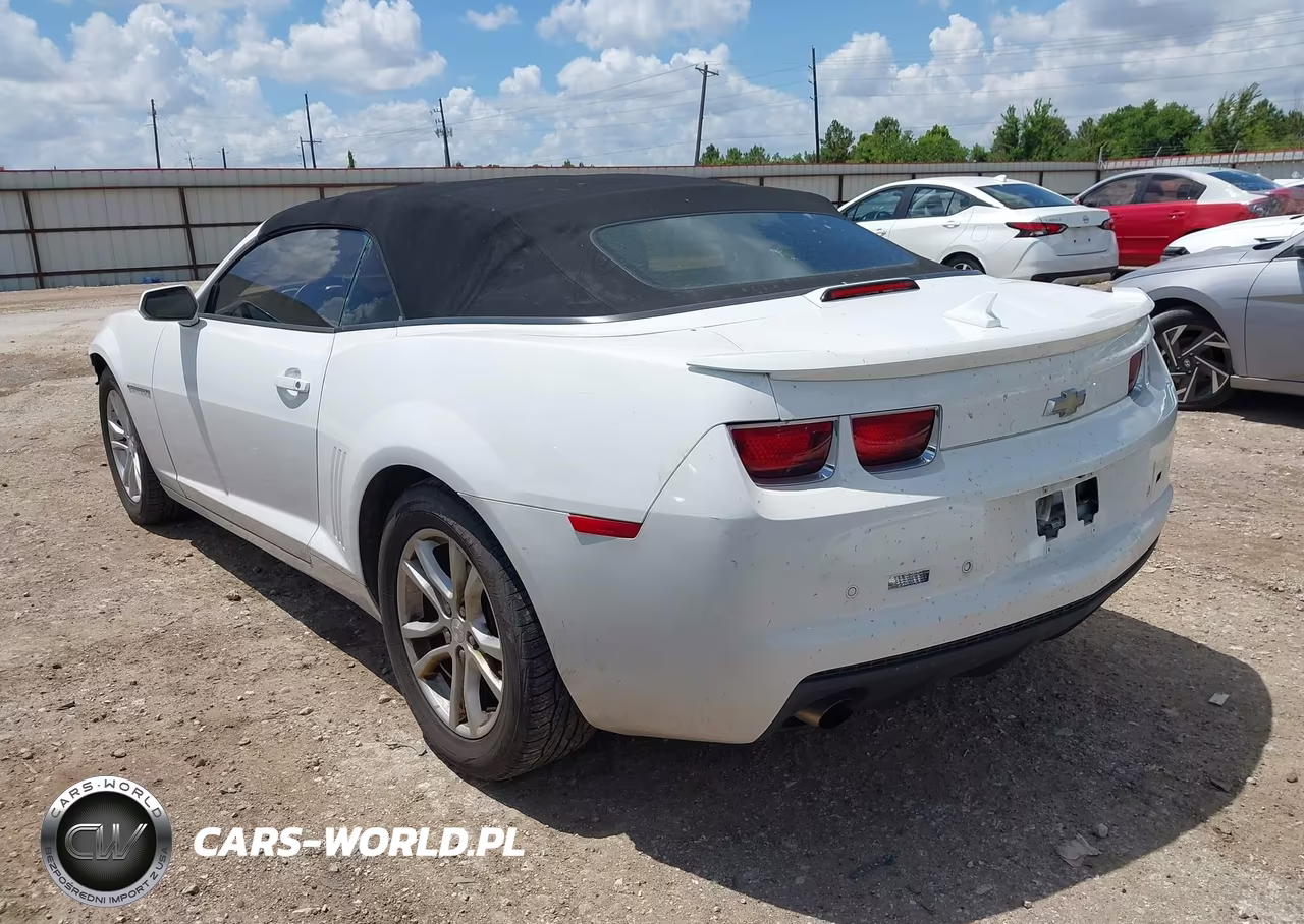 2013 Chevrolet Camaro 1Lt VIN:2G1FB3D38D9111328 - 3