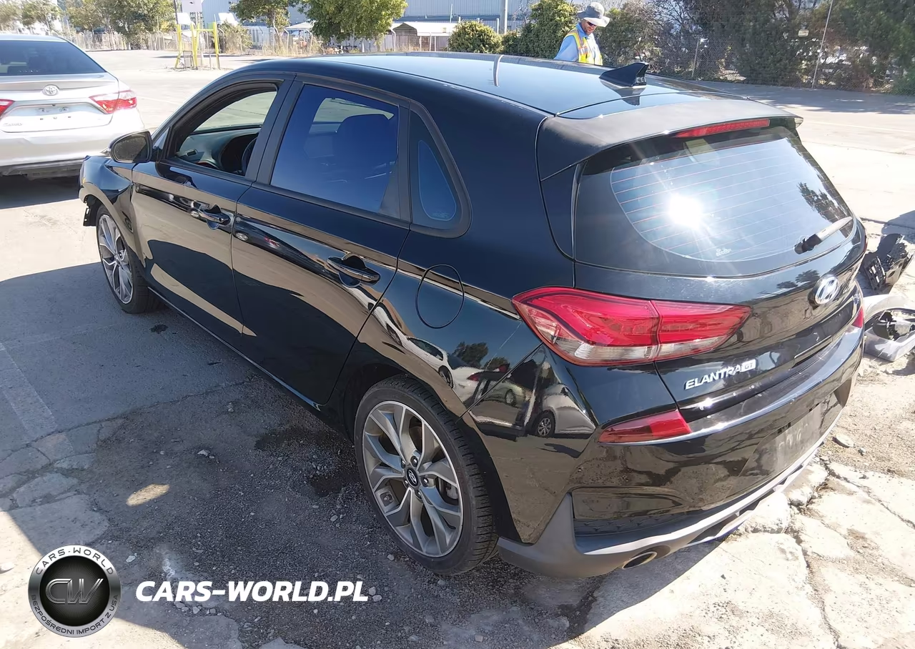 2020 Hyundai Elantra Gt N Line VIN:KMHH55LC7LU143866 - 3