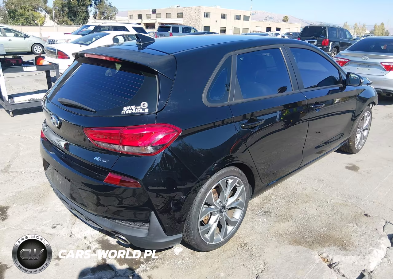 2020 Hyundai Elantra Gt N Line VIN:KMHH55LC7LU143866 - 4
