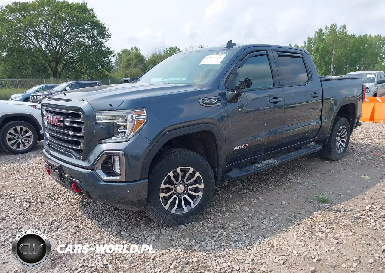 2020 GMC Sierra 1500 4Wd Short Box At4 VIN:3GTP9EED5LG416381 - 2