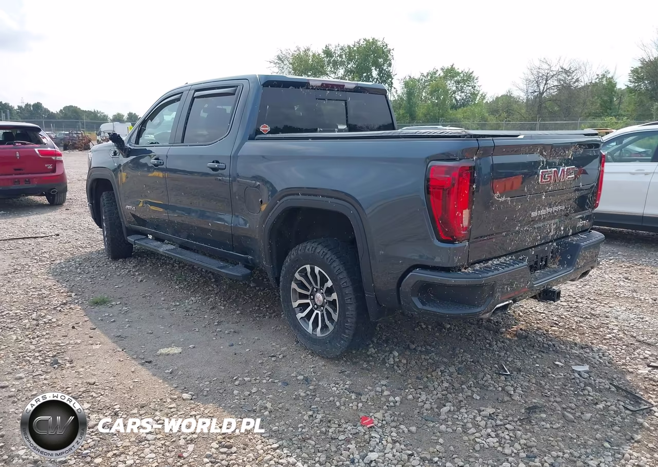 2020 GMC Sierra 1500 4Wd Short Box At4 VIN:3GTP9EED5LG416381 - 3