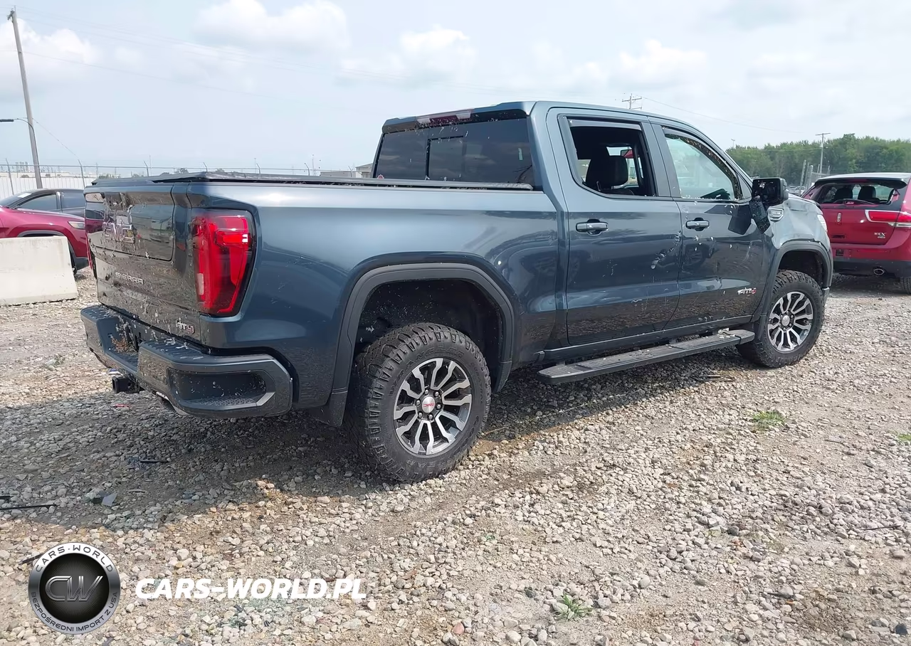 2020 GMC Sierra 1500 4Wd Short Box At4 VIN:3GTP9EED5LG416381 - 4