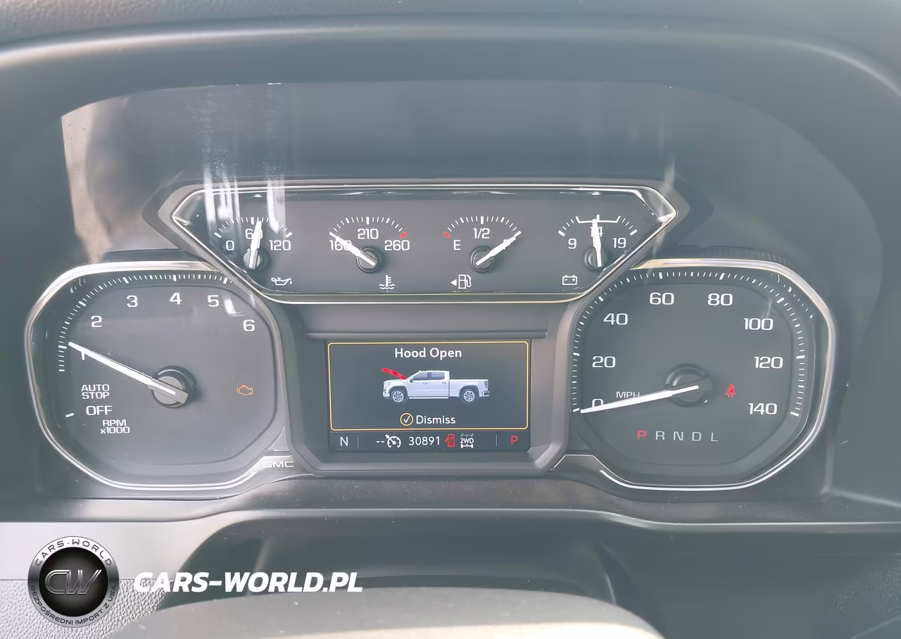 2020 GMC Sierra 1500 4Wd Short Box At4 VIN:3GTP9EED5LG416381 - 7