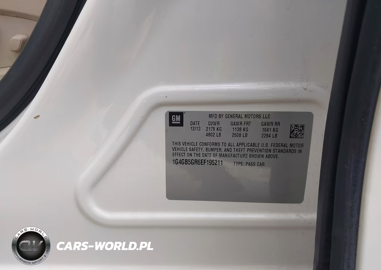 2014 Buick Lacrosse Leather Group VIN:1G4GB5GR6EF195211 - 9