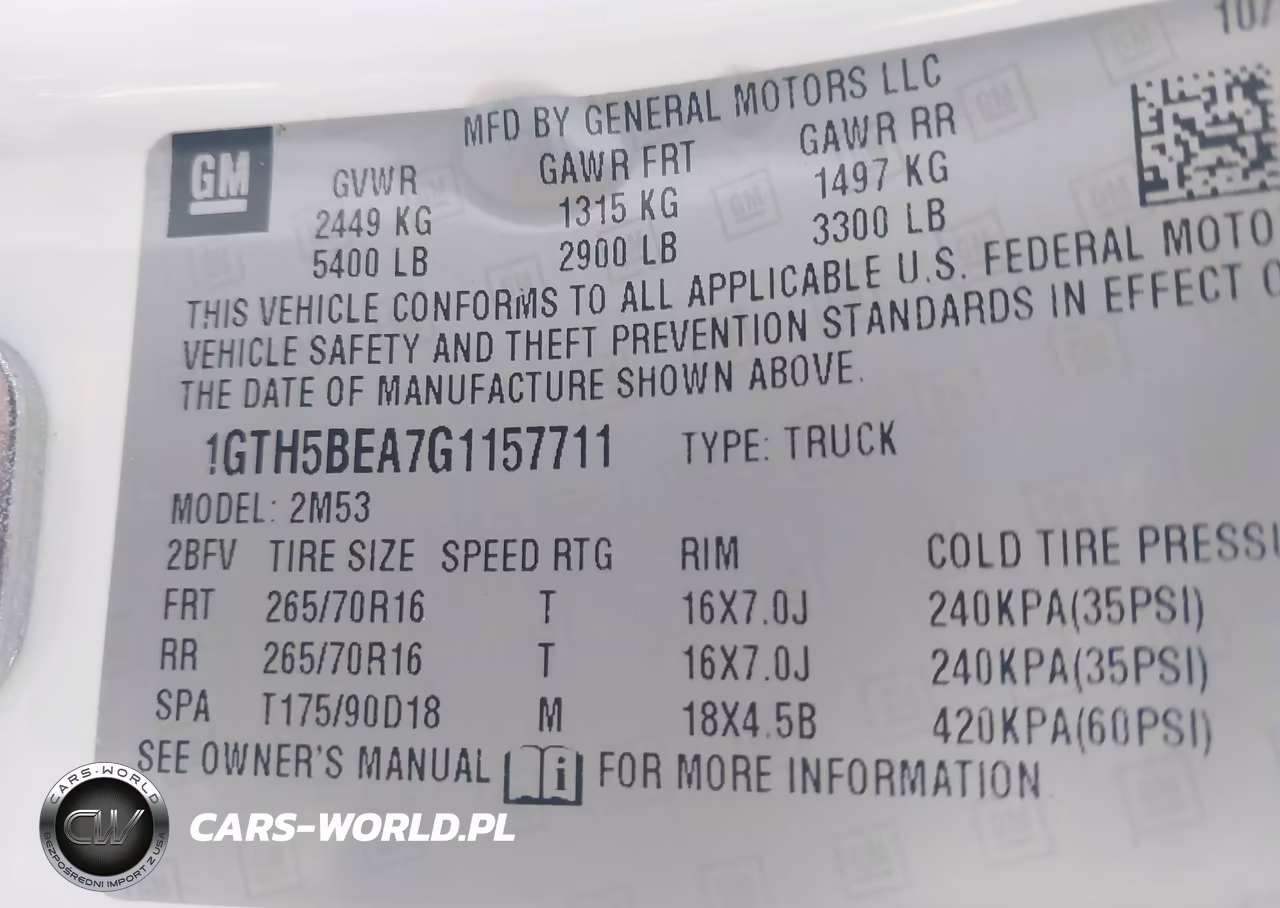 2016 GMC Canyon 2Wd VIN:1GTH5BEA7G1157711 - 9