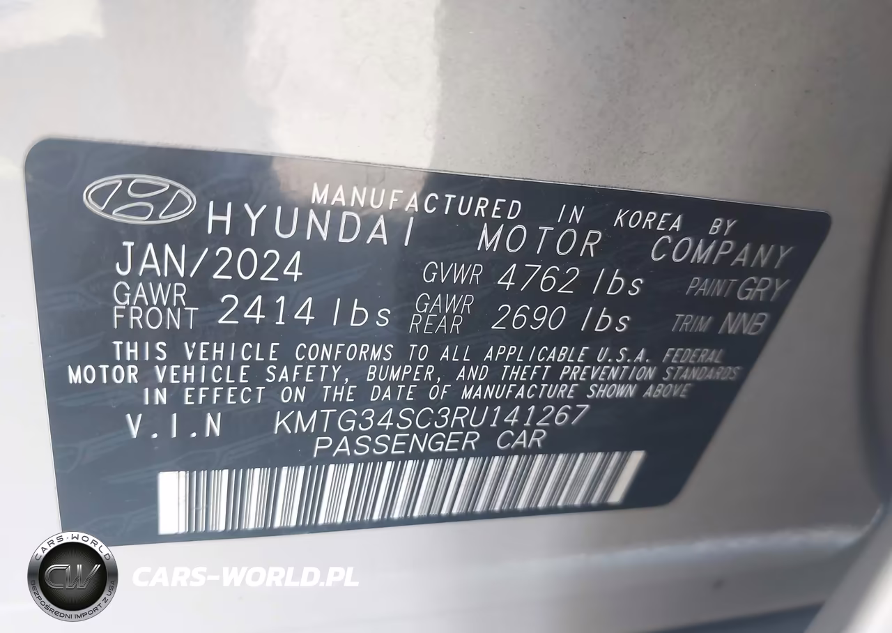 2024 Genesis G70 2.5T Rwd VIN:KMTG34SC3RU141267 - 9