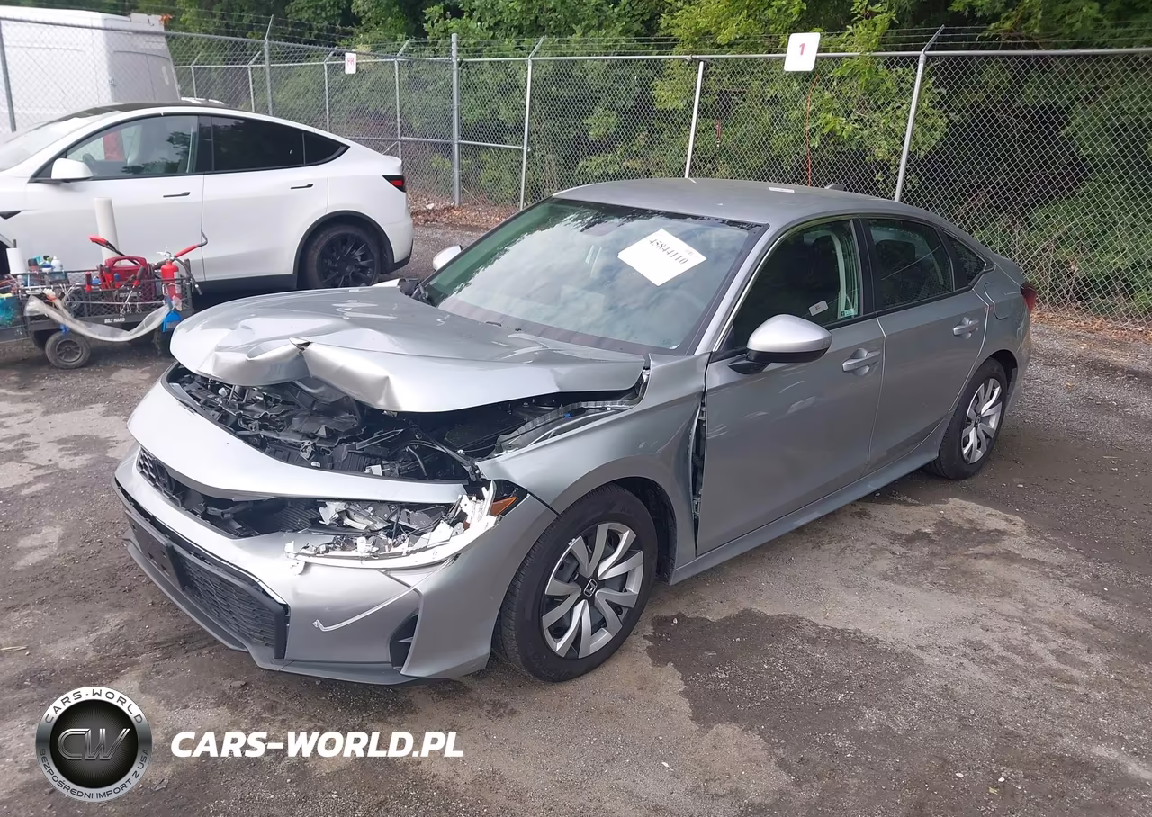 2026 Honda Civic Lx VIN:2HGFE2F28TH504118 - 2