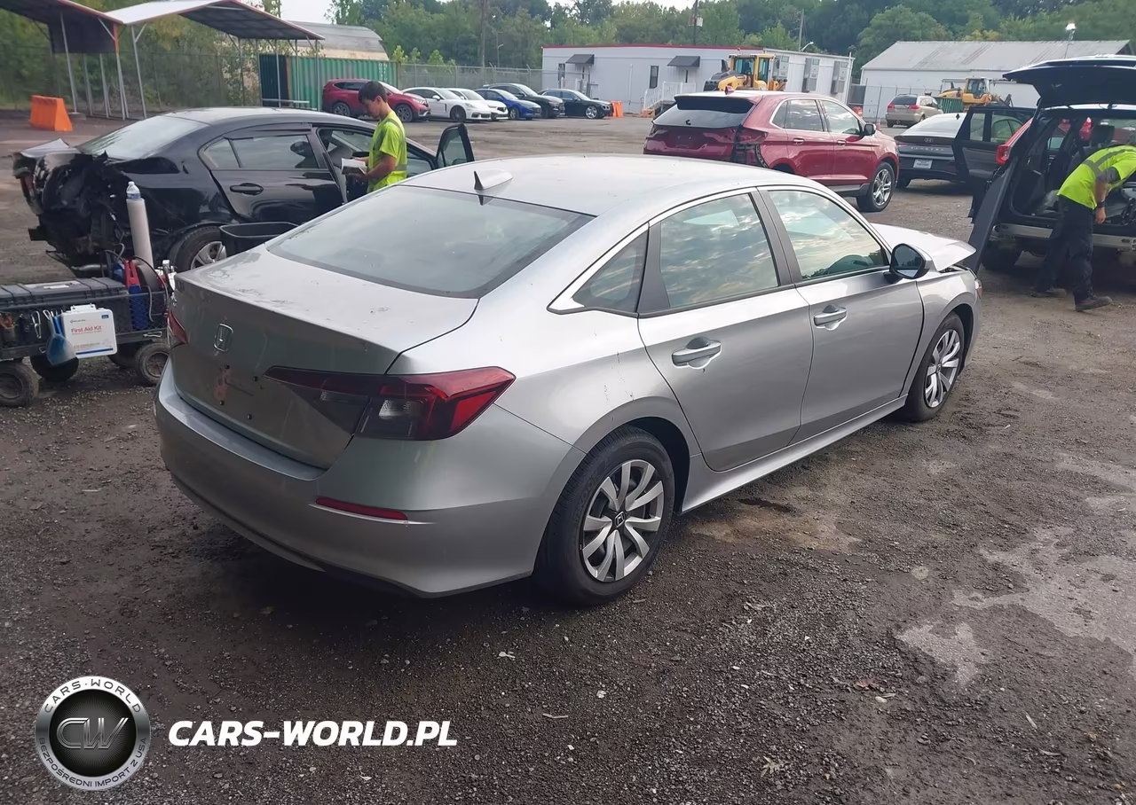 2026 Honda Civic Lx VIN:2HGFE2F28TH504118 - 4