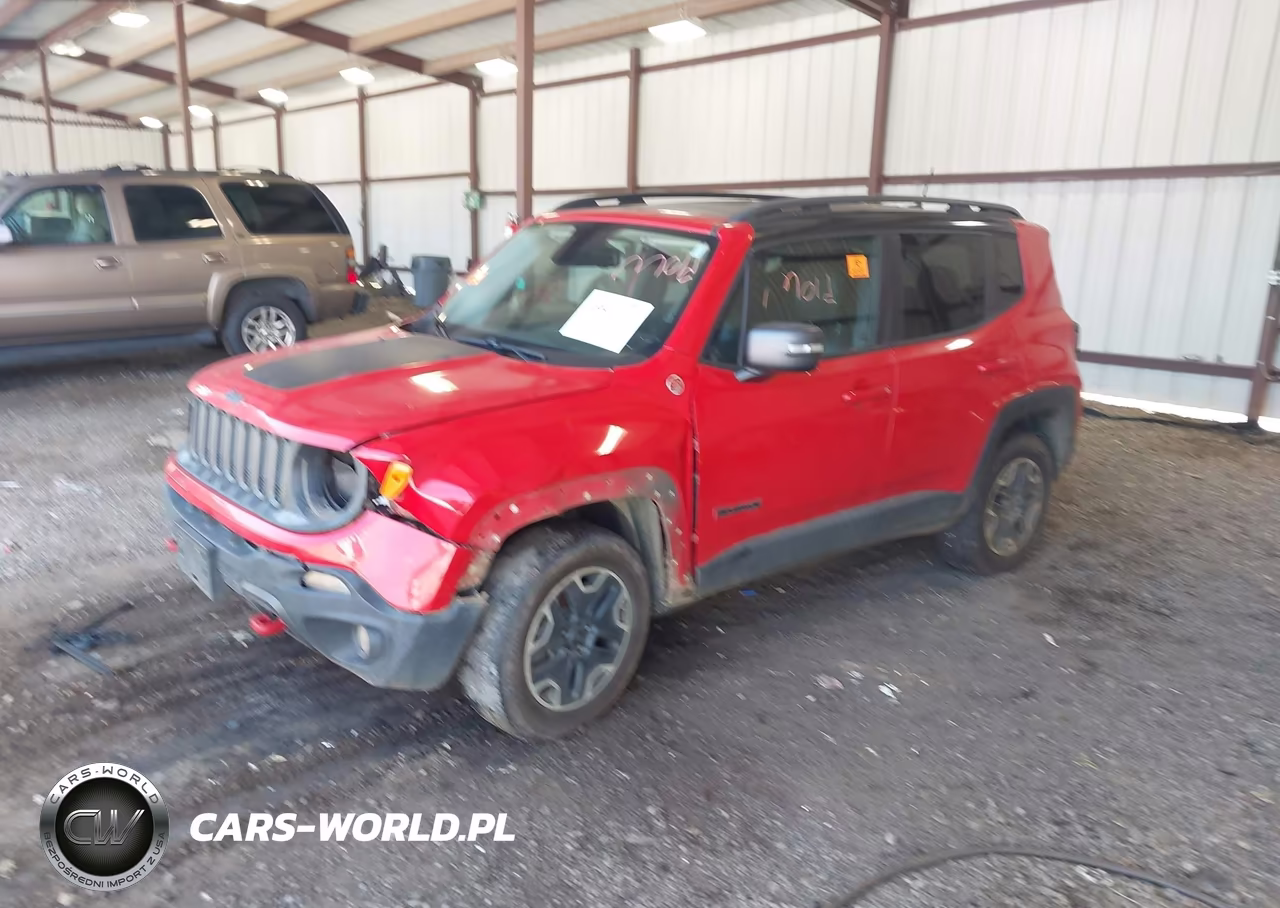 2016 Jeep Renegade Trailhawk VIN:ZACCJBCT1GPE34654 - 2