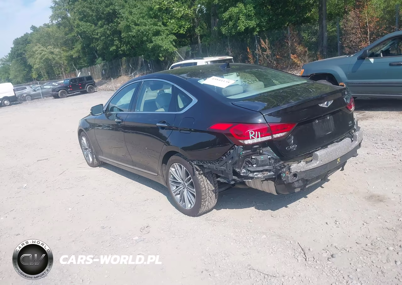 2018 Genesis G80 3.8 VIN:KMHGN4JE3JU251537 - 3
