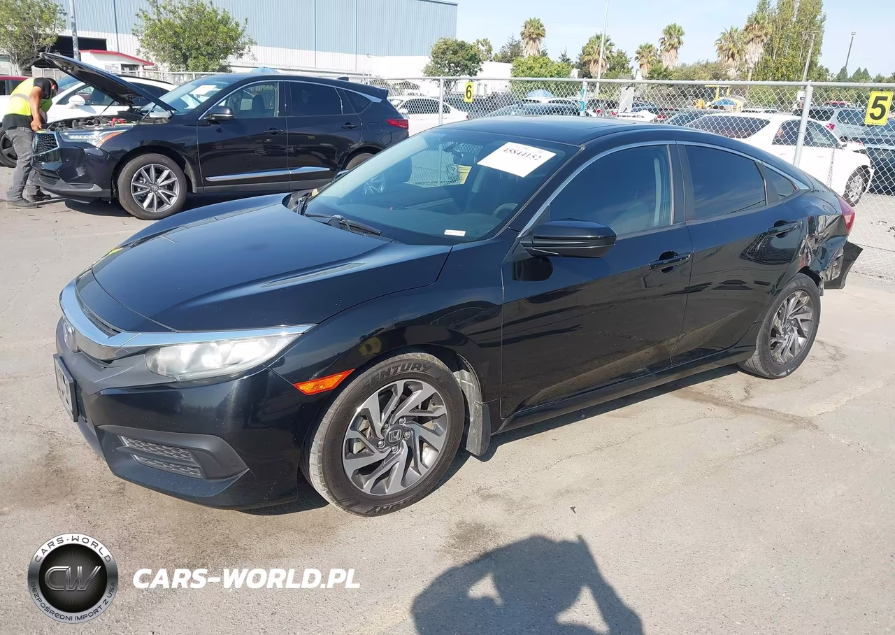 2016 Honda Civic Ex VIN:2HGFC2F76GH527355 - 2