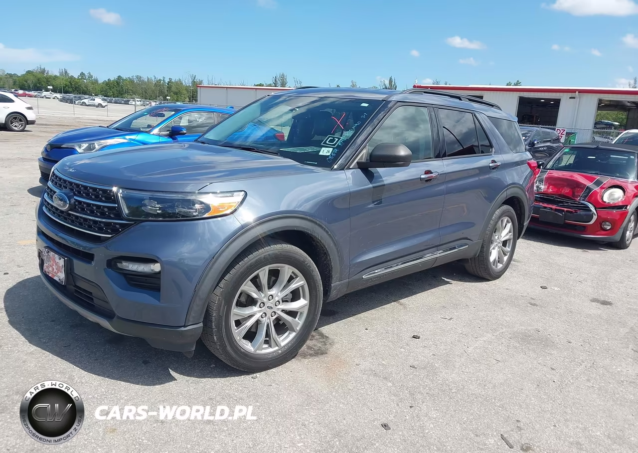2021 Ford Explorer Xlt VIN:1FMSK8DH8MGA10852 - 2