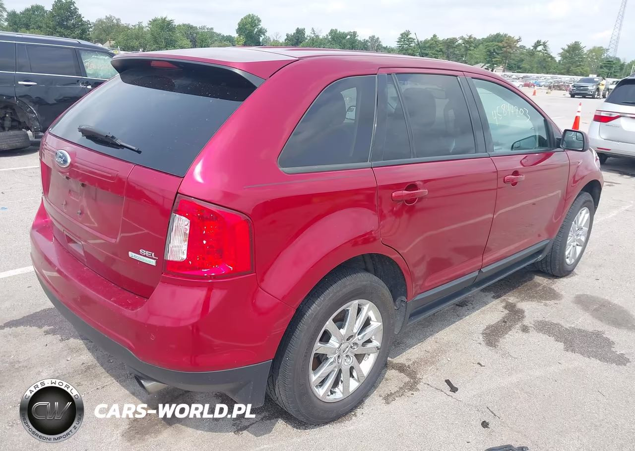 2013 Ford Edge Sel VIN:2FMDK3J97DBC65525 - 4