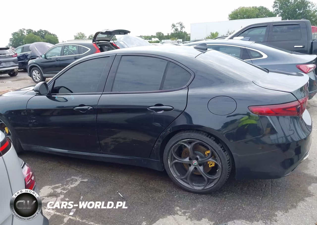 2019 Alfa Romeo Giulia Ti Sport Rwd VIN:ZARFAMBNXK7600466 - 14