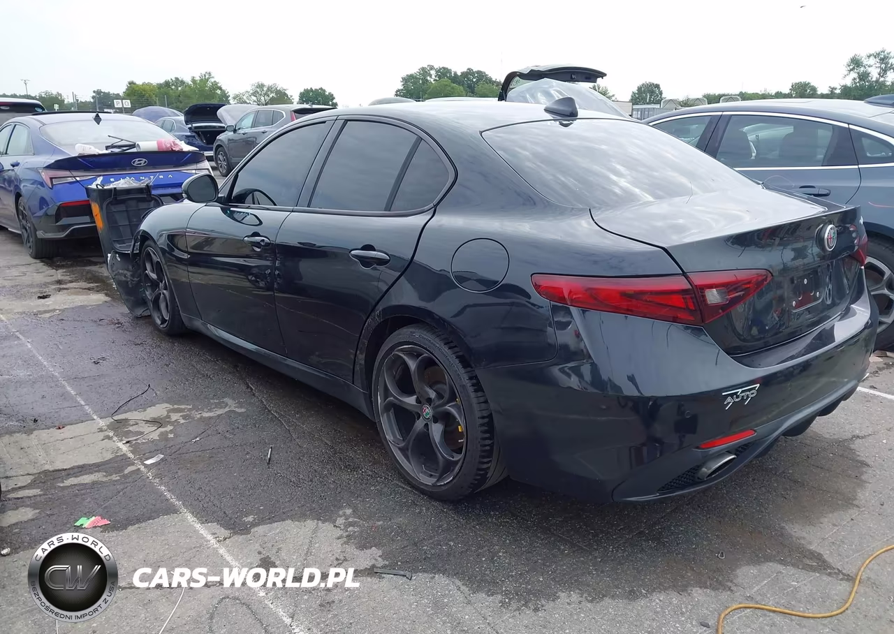 2019 Alfa Romeo Giulia Ti Sport Rwd VIN:ZARFAMBNXK7600466 - 3