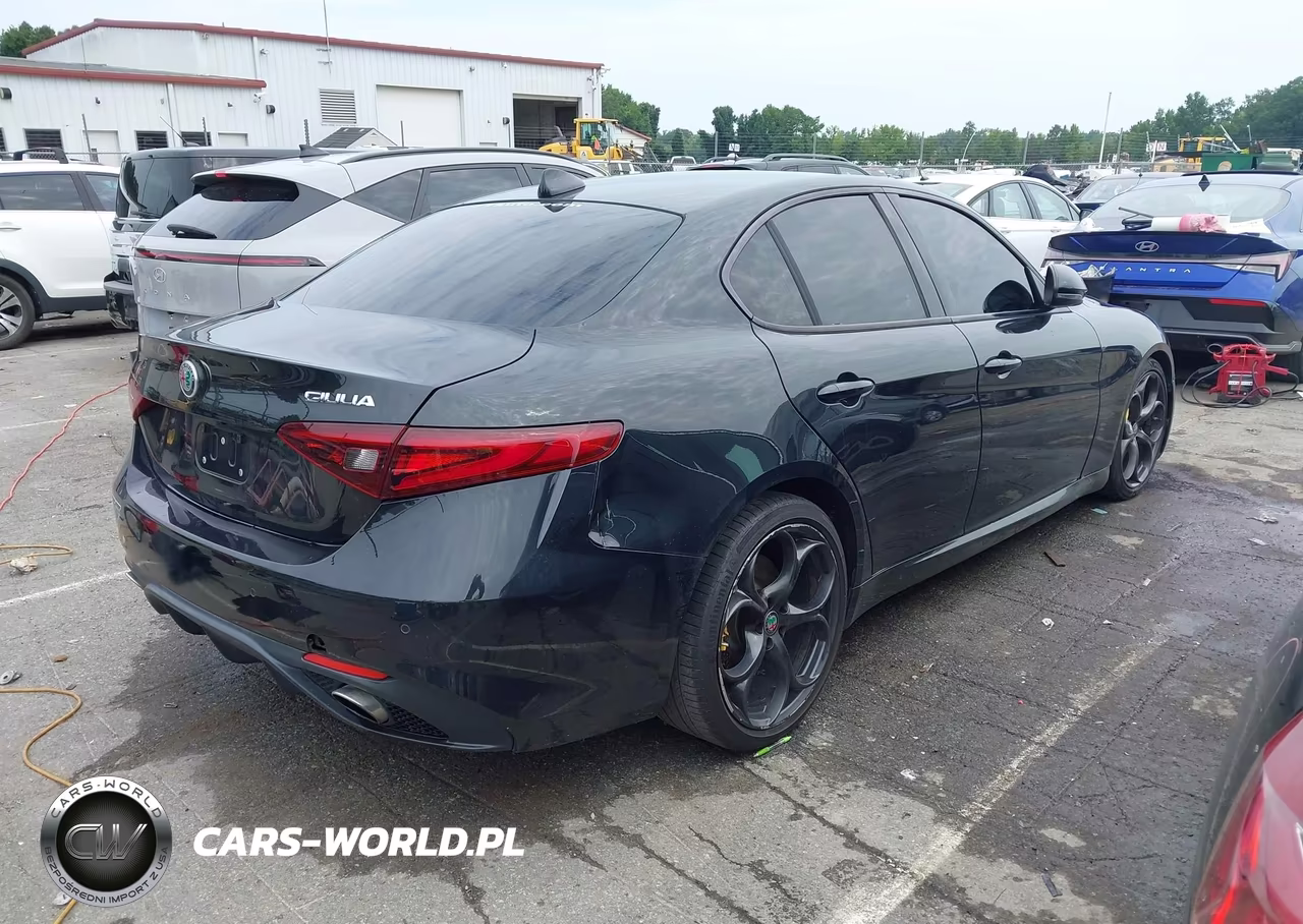 2019 Alfa Romeo Giulia Ti Sport Rwd VIN:ZARFAMBNXK7600466 - 4