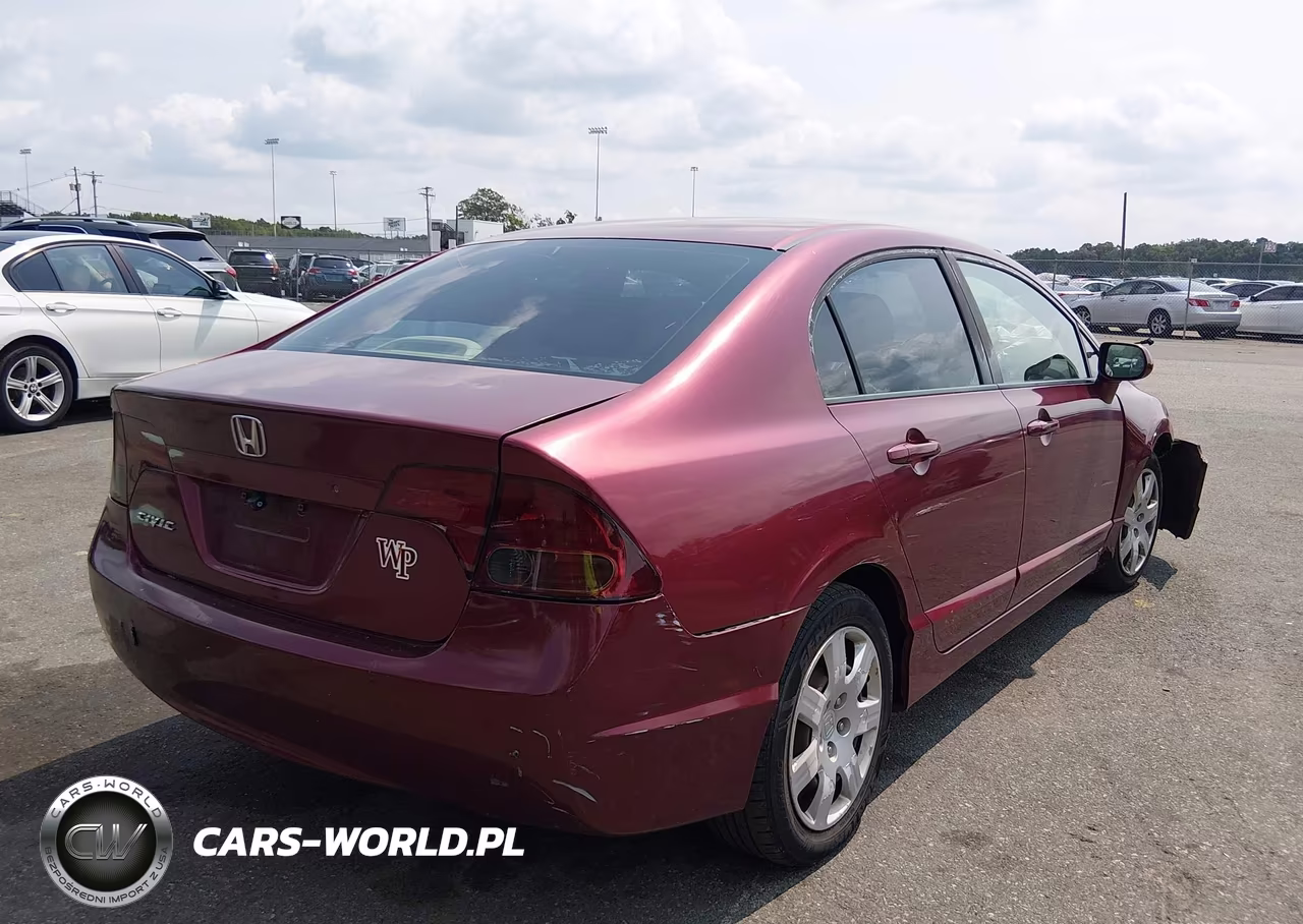 HONDA CIVIC LX VIN:1HGFA16558L020160 - 4