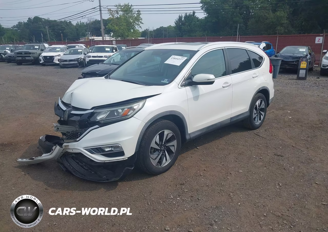 2015 Honda Cr-V Touring VIN:5J6RM4H91FL130036 - 2