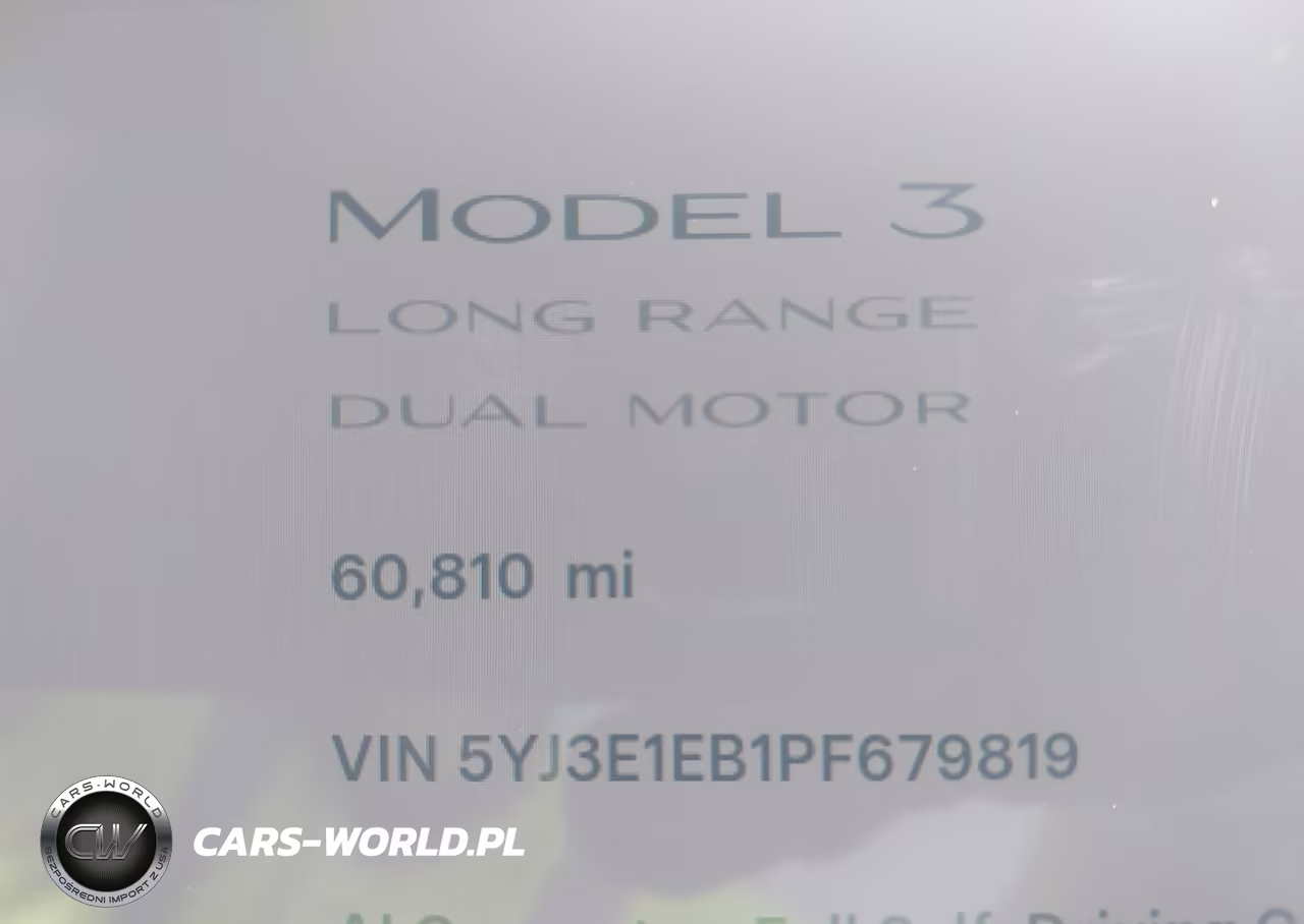 2023 Tesla Model 3 Long Range Dual Motor All-Wheel Drive VIN:5YJ3E1EB1PF679819 - 15