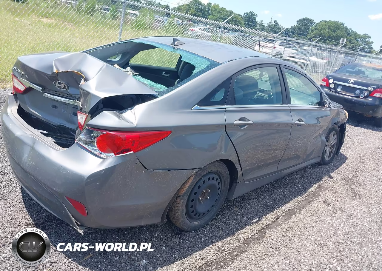 2014 Hyundai Sonata Gls VIN:5NPEB4AC5EH867016 - 4