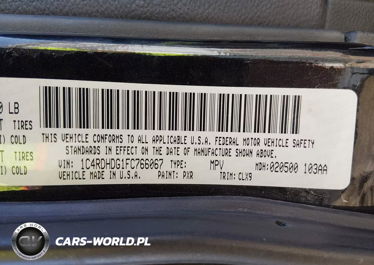 2015 Dodge Durango Limited VIN:1C4RDHDG1FC766067 - 9