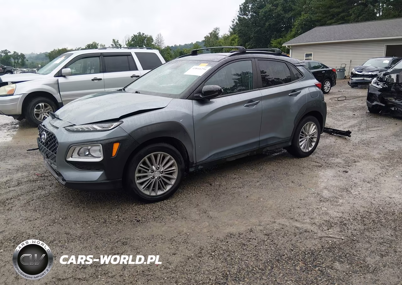 2021 Hyundai Kona Sel VIN:KM8K22AA5MU610878 - 2