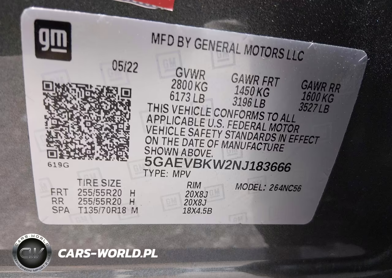 2022 Buick Enclave Awd Premium VIN:5GAEVBKW2NJ183666 - 9