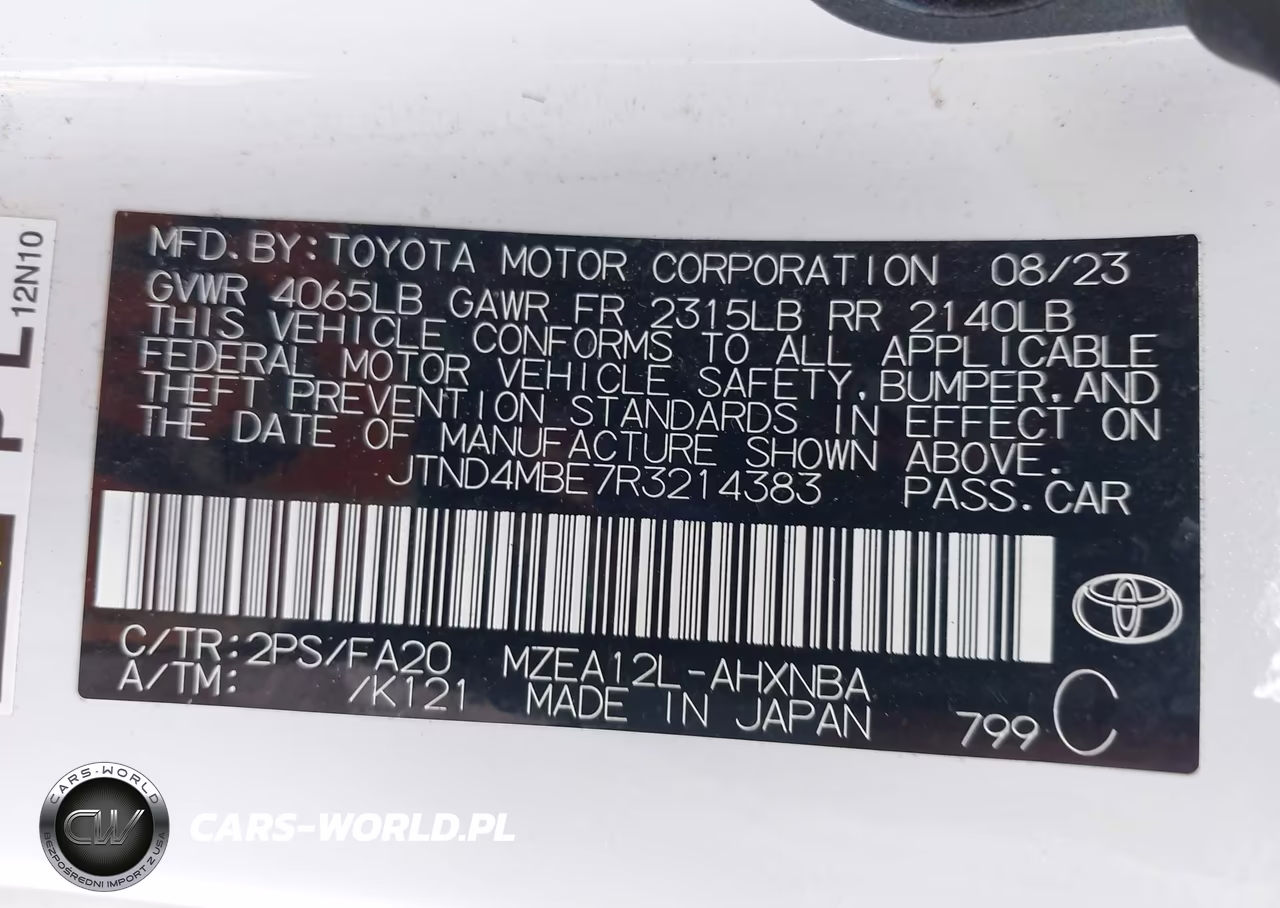 2024 Toyota Corolla Se VIN:JTND4MBE7R3214383 - 9