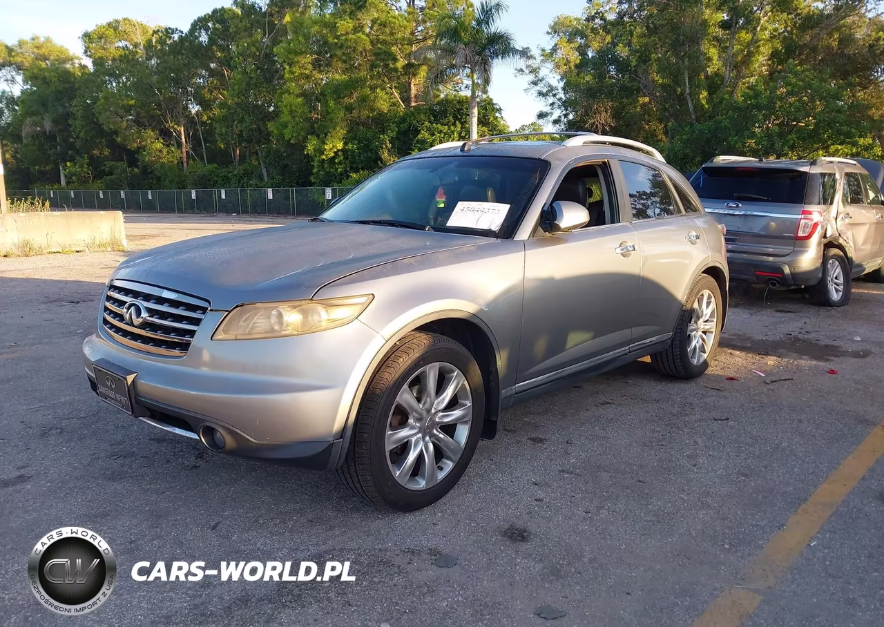 2008 Infiniti Fx35 VIN:JNRAS08W58X207008 - 2