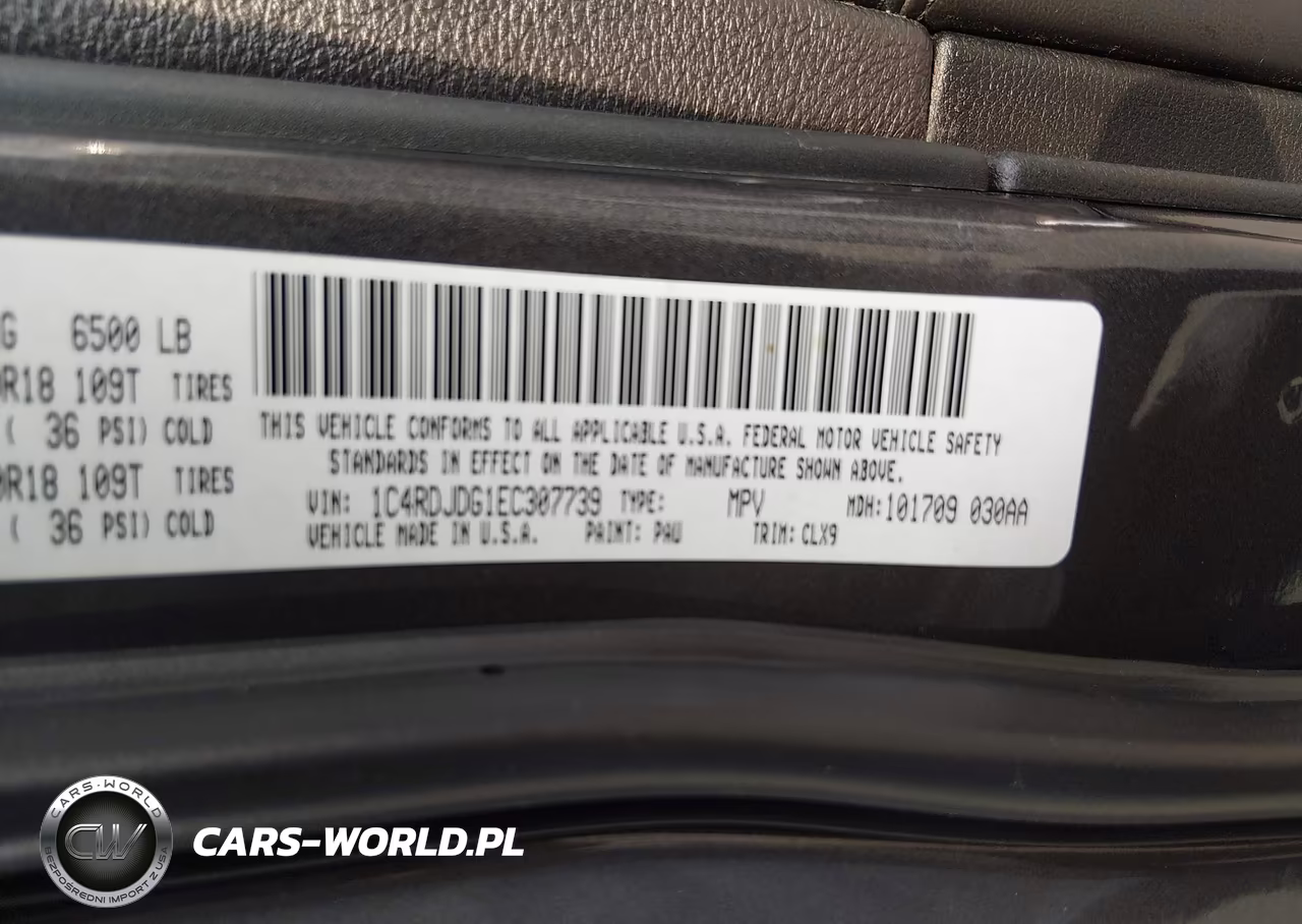 2014 Dodge Durango Limited VIN:1C4RDJDG1EC307739 - 9