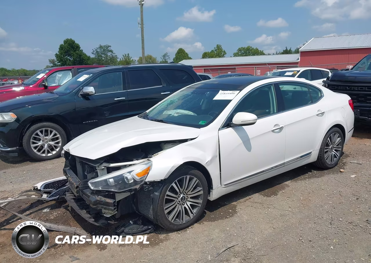 2014 Kia Cadenza Premium VIN:KNALN4D73E5153220 - 2