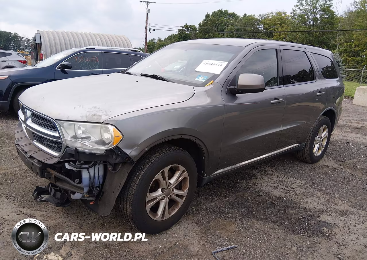 2012 Dodge Durango Sxt VIN:1C4RDJAG5CC100790 - 2
