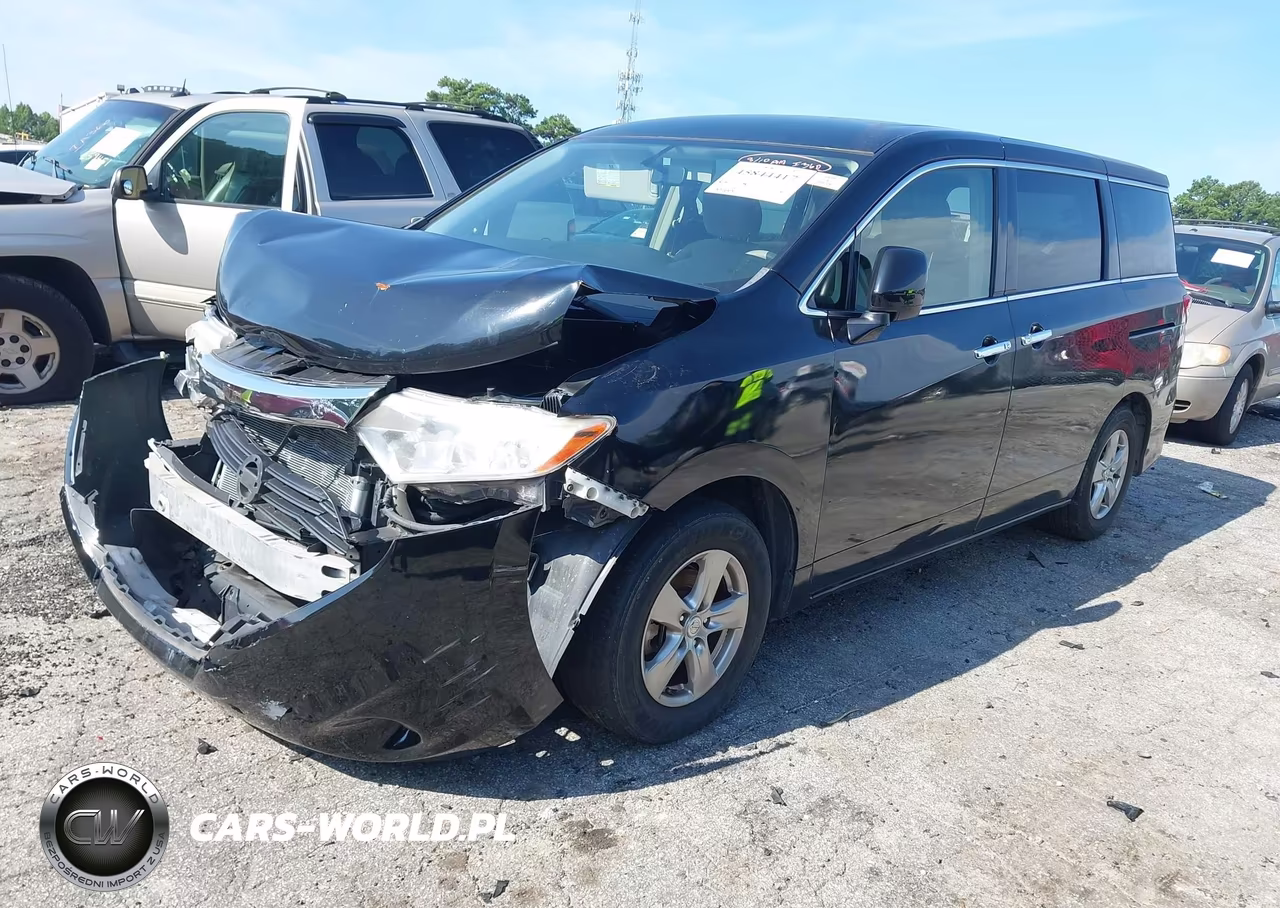 2015 Nissan Quest Platinum-S-Sl-Sv VIN:JN8AE2KP2F9127157 - 2