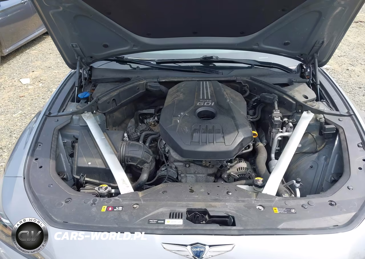 2020 Genesis G70 2.0T Awd VIN:KMTG44LAXLU051616 - 10
