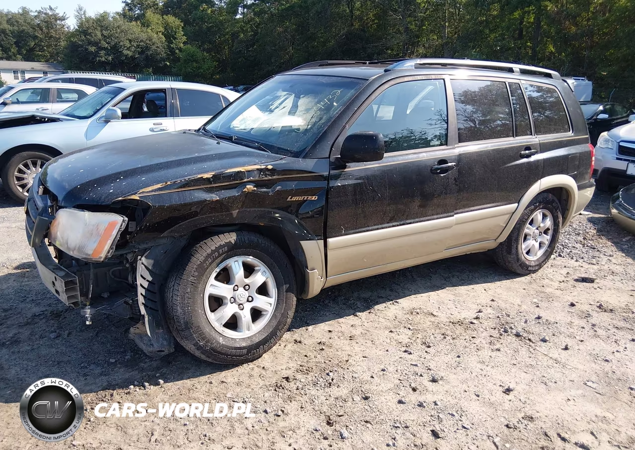 2002 Toyota Highlander Limited V6 VIN:JTEGF21A320045478 - 2