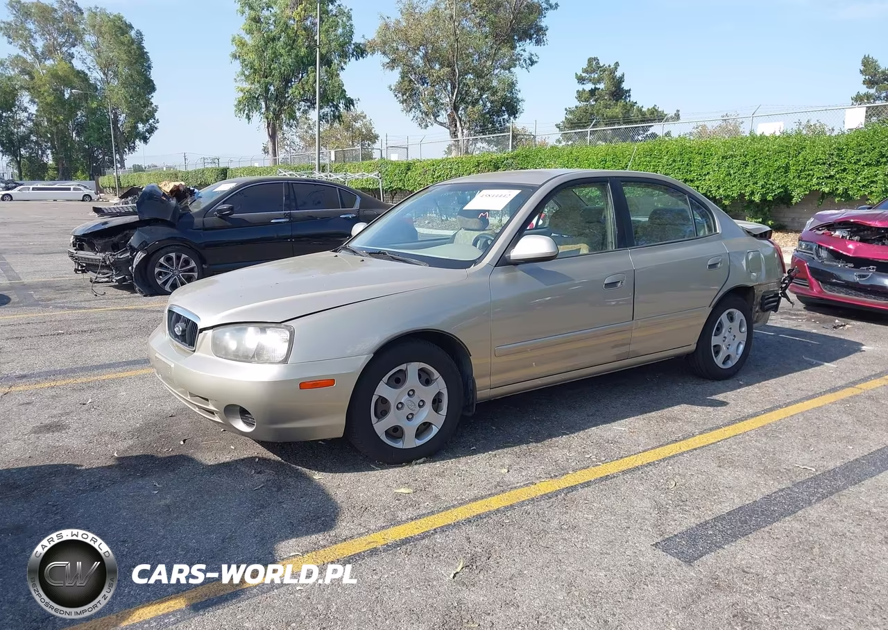 2001 Hyundai Elantra Gls VIN:KMHDN45D11U043953 - 2